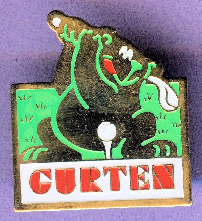 Plaketten & Abzeichen: GURTEN Bier  GOLF – Gebraucht aus Winterthur von Sammleroase