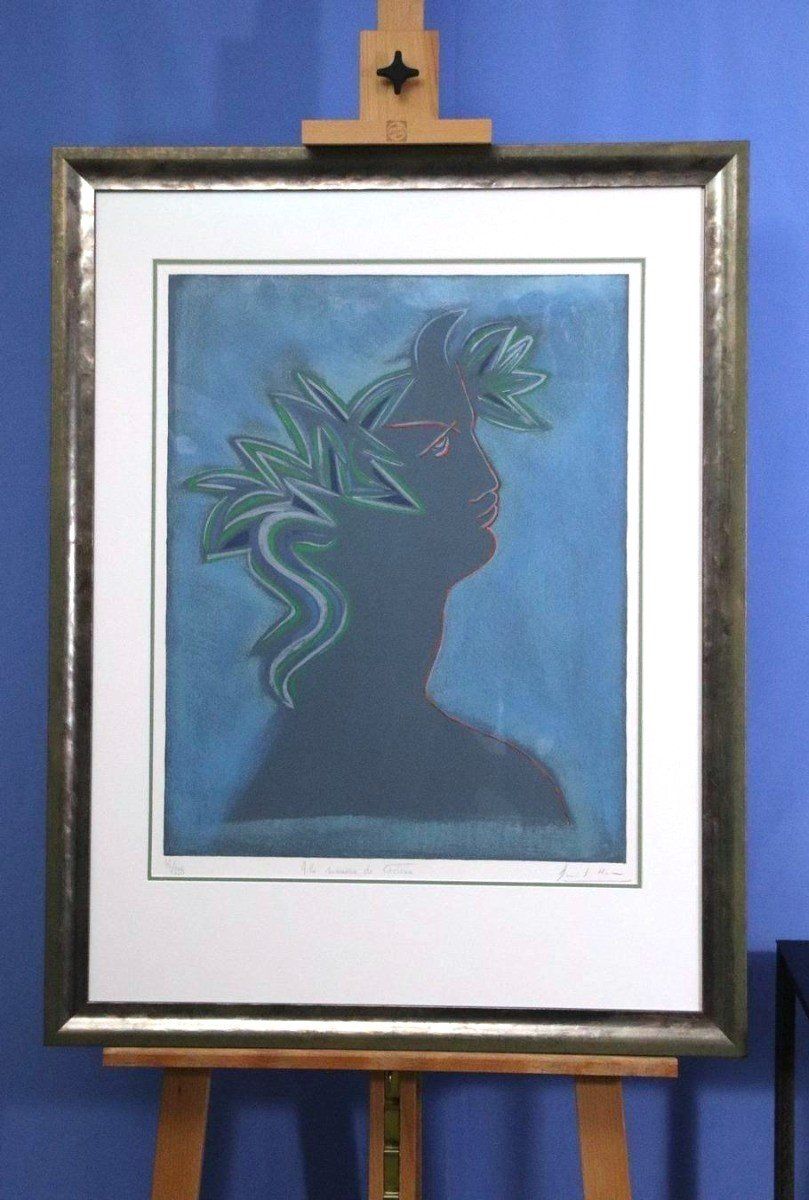 Grafiken & Lithographien: David Stein, Lithografie, " A la maniere de Cocteau " – Gebraucht aus Zug von Kunst-Fundgrube 4