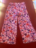 Pantalon large pijama  H&M motif floral multicolore taille L