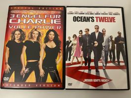 2 DVD’s - 3 ENGEL FÜR CHARLIE & OCEAN‘S 12