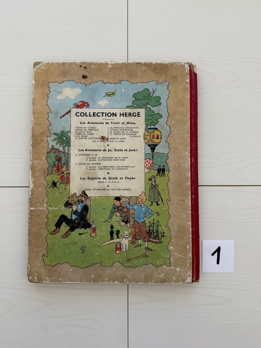 Fumetti: TINTIN : On a marché sur la lune  – Usato da Savigny venduto da Matgab94 1