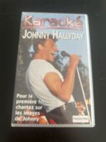 Cassette VHS Karaoké Johnny Hallyday état neuf sous film