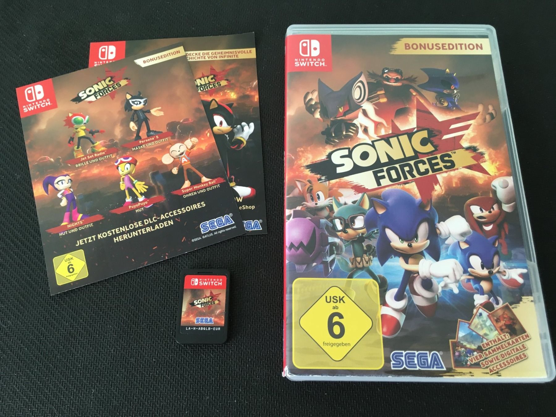 Nintendo Giochi: Sonic Forces für Nintendo Switch – Usato da St.Gallen venduto da sjosjo