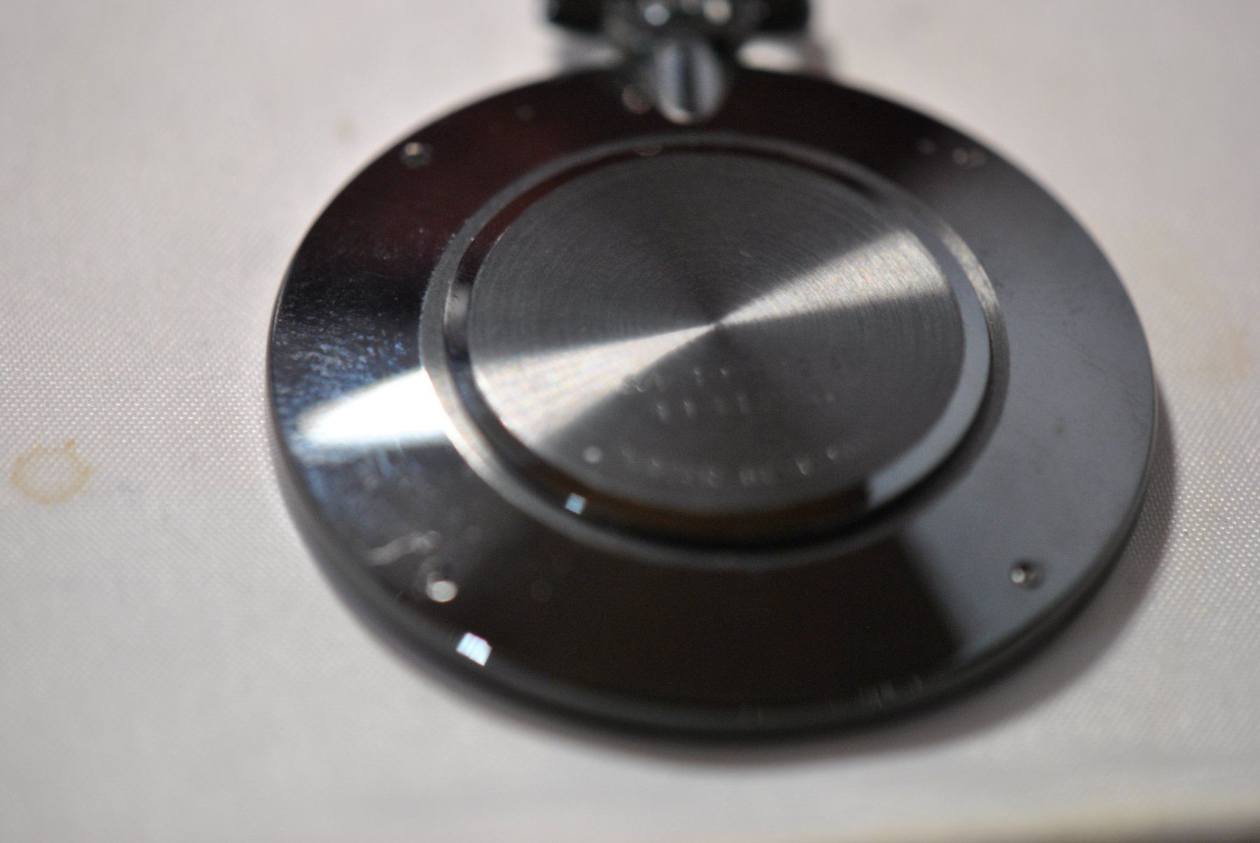 Movado Orologi: Movado Museums Watch mit Kette und Lederetui – Nuovo (secondo la descrizione) da Oberrohrdorf venduto da Sammler500 3