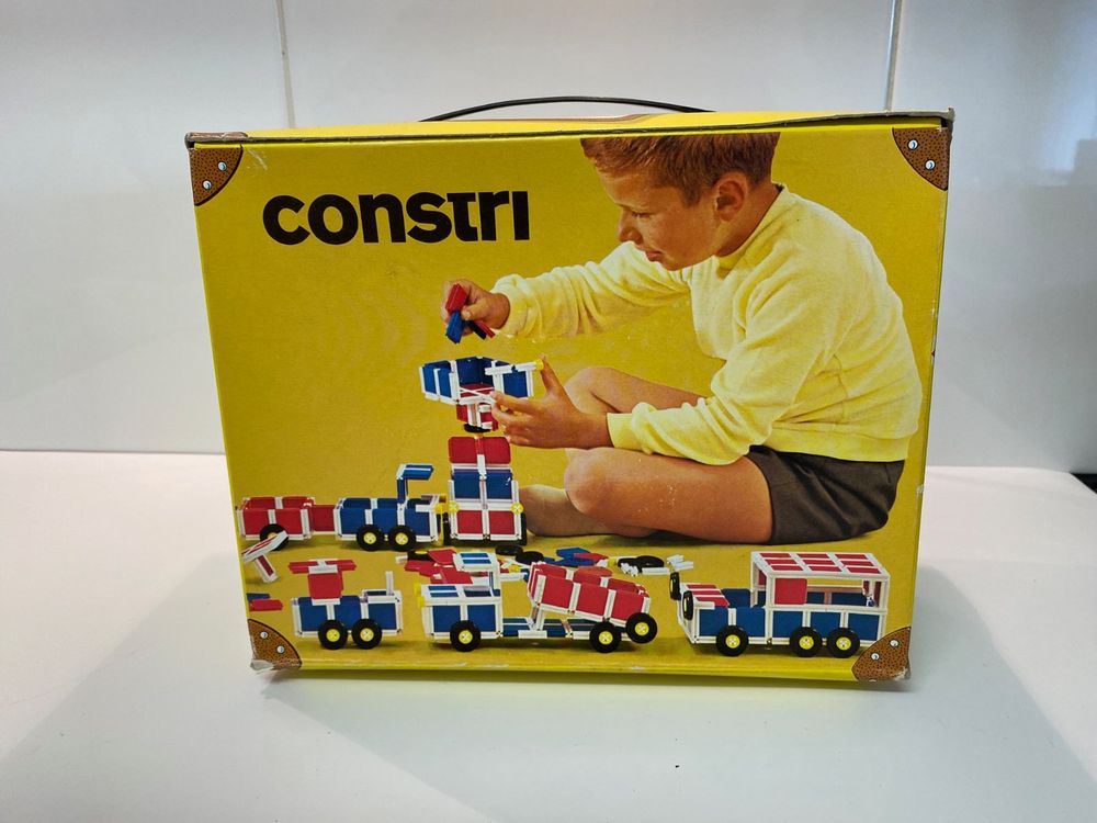 Baukasten Constri Made in Switzerland von1969 mit Anleitung (Neu und ...