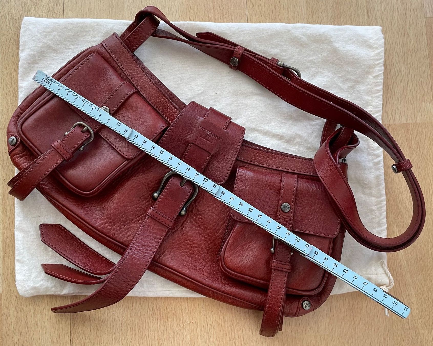 Burberry Taschen für Damen: Original Burberry Lederhandtasche – Gebraucht aus Rotkreuz von Kasli2410 3
