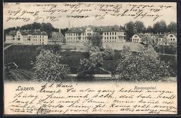 AK Luzern, Blick auf das Kantonspital