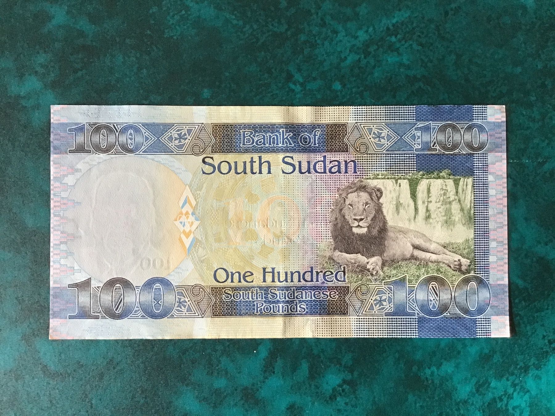 Banconote: Süd Sudan One Hundred Pounds – Usato da Urtenen-Schönbühl venduto da absolut08 1