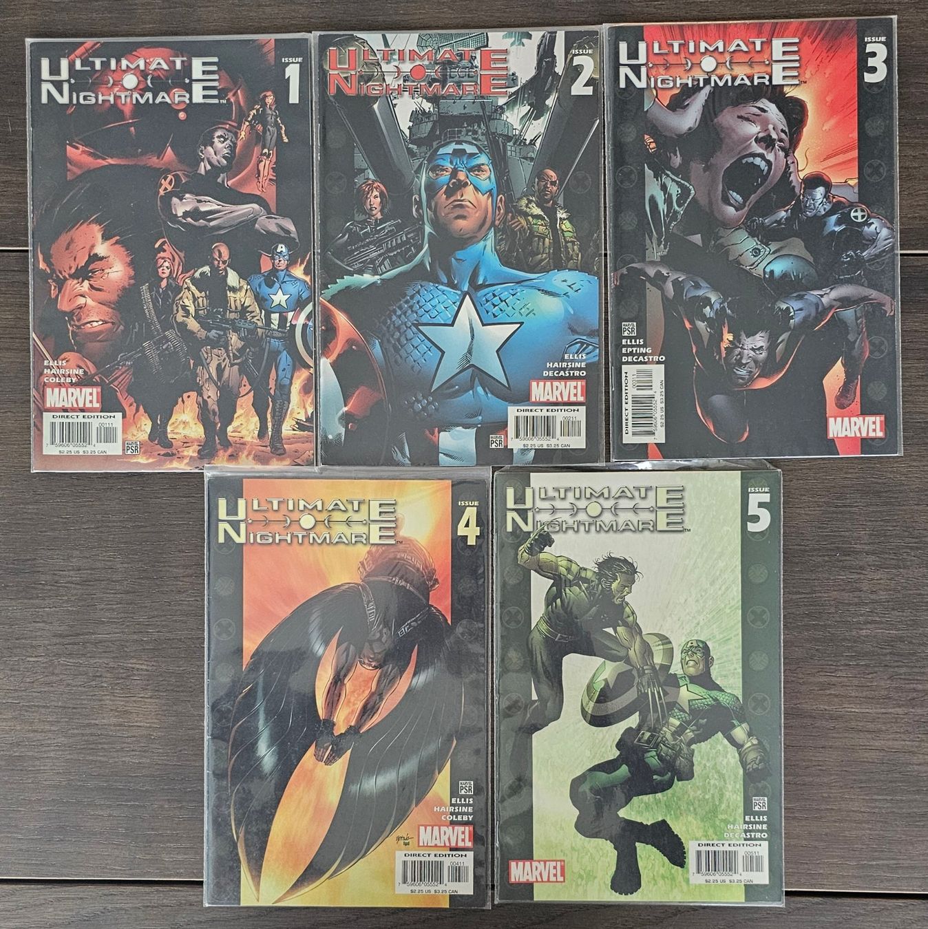Fumetti: Marvel Comics Ultimate Nightmare Complete Issues 1-5 – Nuovo (secondo la descrizione) da Meyrin venduto da bigjoejr69