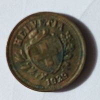 1 Rappen Schweiz von 1929