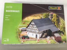 Faller Spur N 232190 Bauerhaus neu in verschweisster OVP