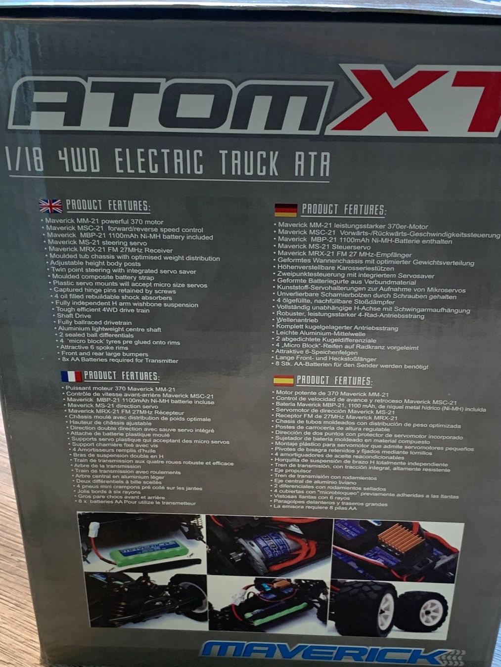RC Modellbau: Maverick Atom XT – Gebraucht aus Langenthal von Brunnbach 5
