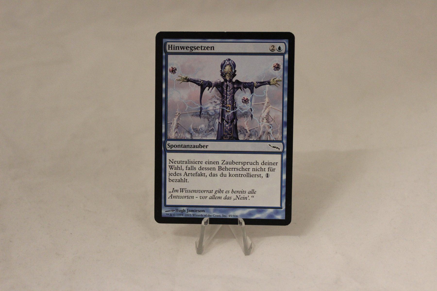 Magic The Gathering Sammelbilder & Trading cards: Hinwegsetzen - Magic – Gebraucht aus Dulliken von Sefty