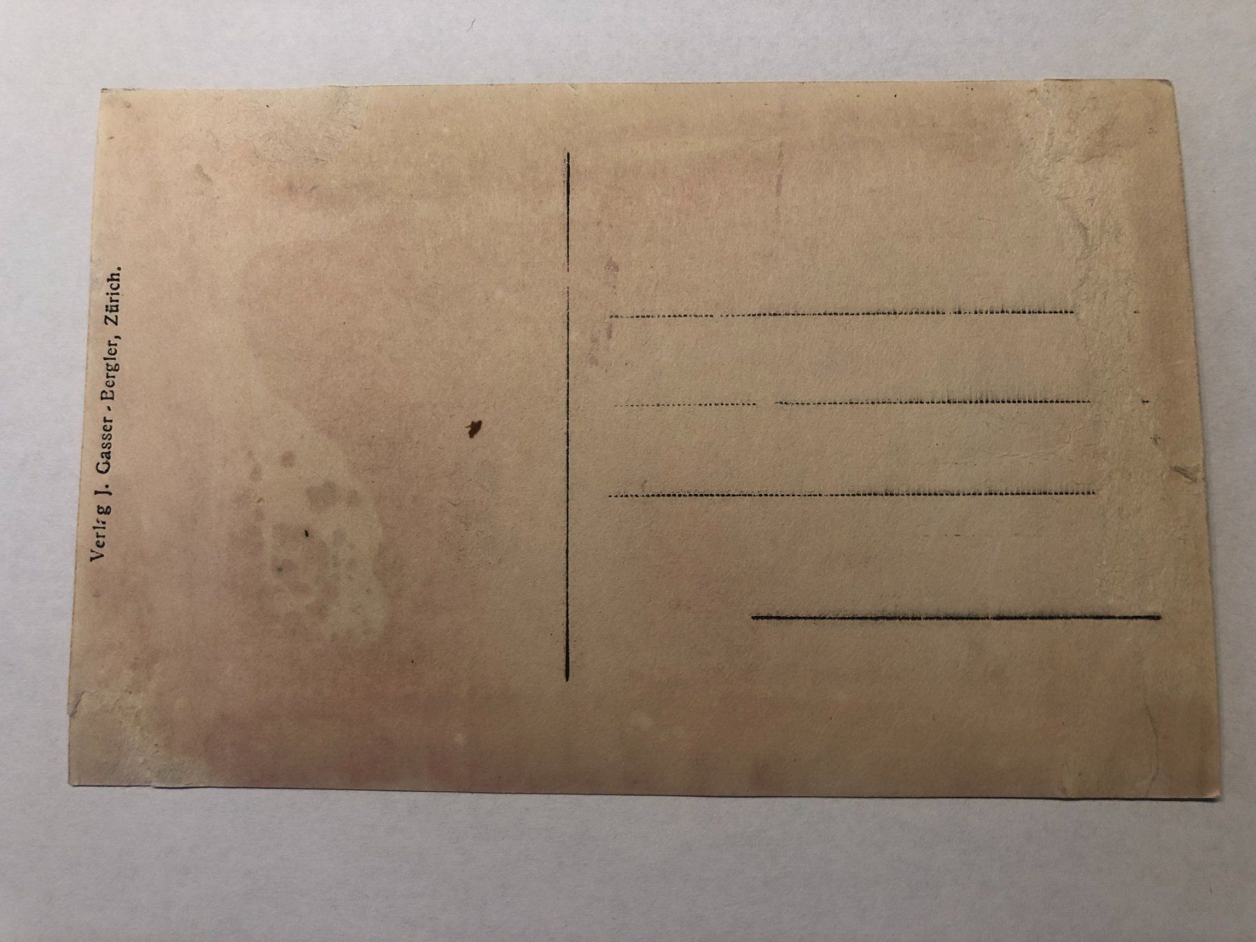 Cartoline postali: Zürich  - Goldbrunnenstrasse – Usato da Pfäffikon ZH venduto da Waltoversand 1