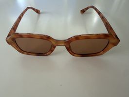 Sonnenbrille Schildpatt-Muster braun/orange