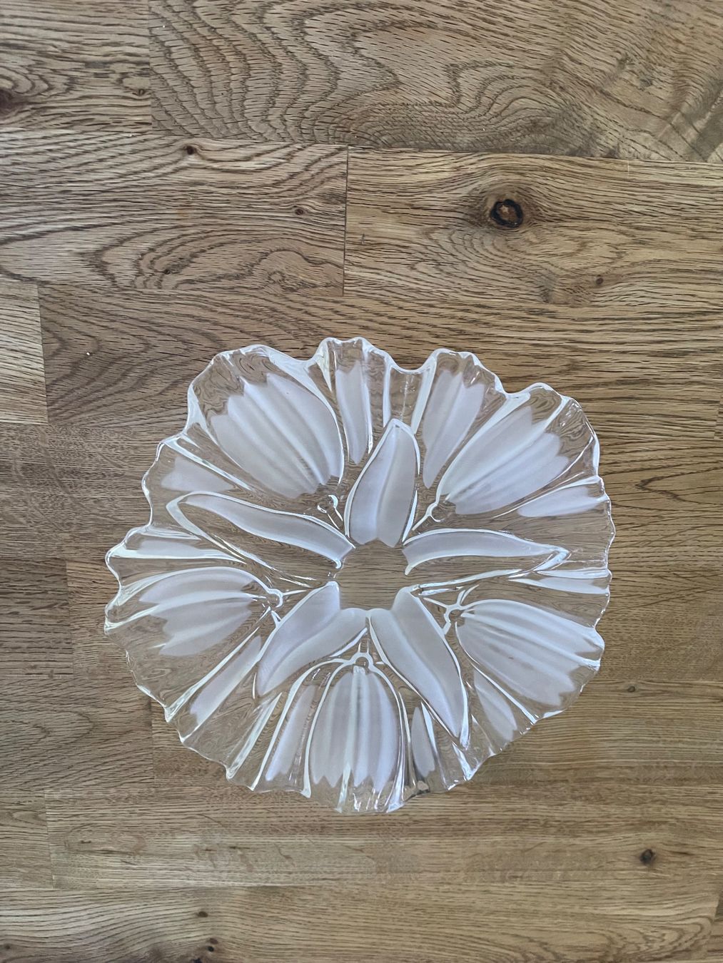 Piatti: Glasteller Blume – Usato da Gattikon venduto da Guegis66