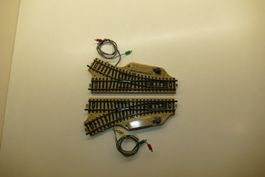 Märklin H0: M-Gleis Weichenpaar Einheit 5