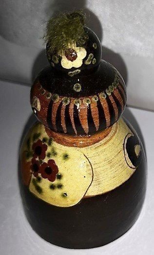 Campanacci mucche: Glocke mit Frau aus Keramik – Nuovo (secondo la descrizione) da Lutzenberg venduto da Truhe 1