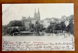 Basel - Rheinsprung 1903