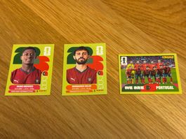 POR 7, 9 und 13 Panini FIFA World Cup WM 2026