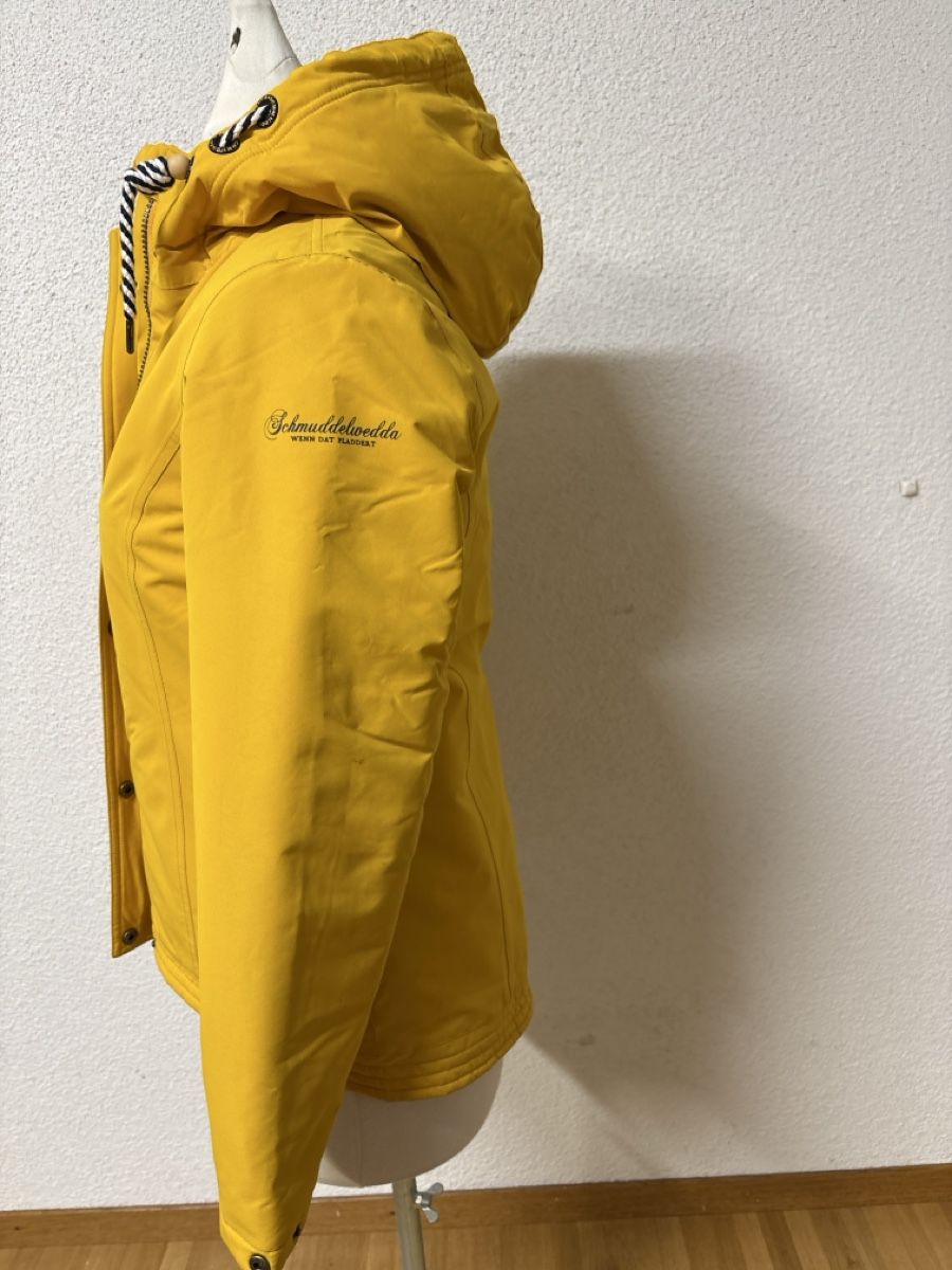Schmuddelwedda Giacche: Schmuddelwedda Regenjacke, gelb, Gr. M, – Usato da Maienfeld venduto da 8796 3