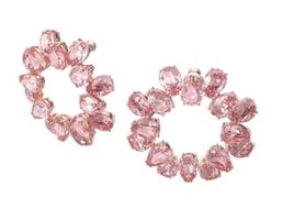 Swarovski Millenia Kreolen rosa