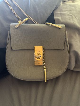 Chloé Drew Mini Leather Crossbody Bag - Stunning!