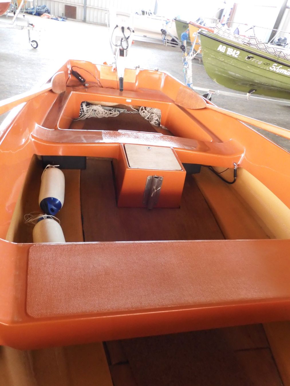Barche: WAR Ruderboot mit Torqeedo Motor gebraucht – Usato da Beinwil am See venduto da Kmlkml 1