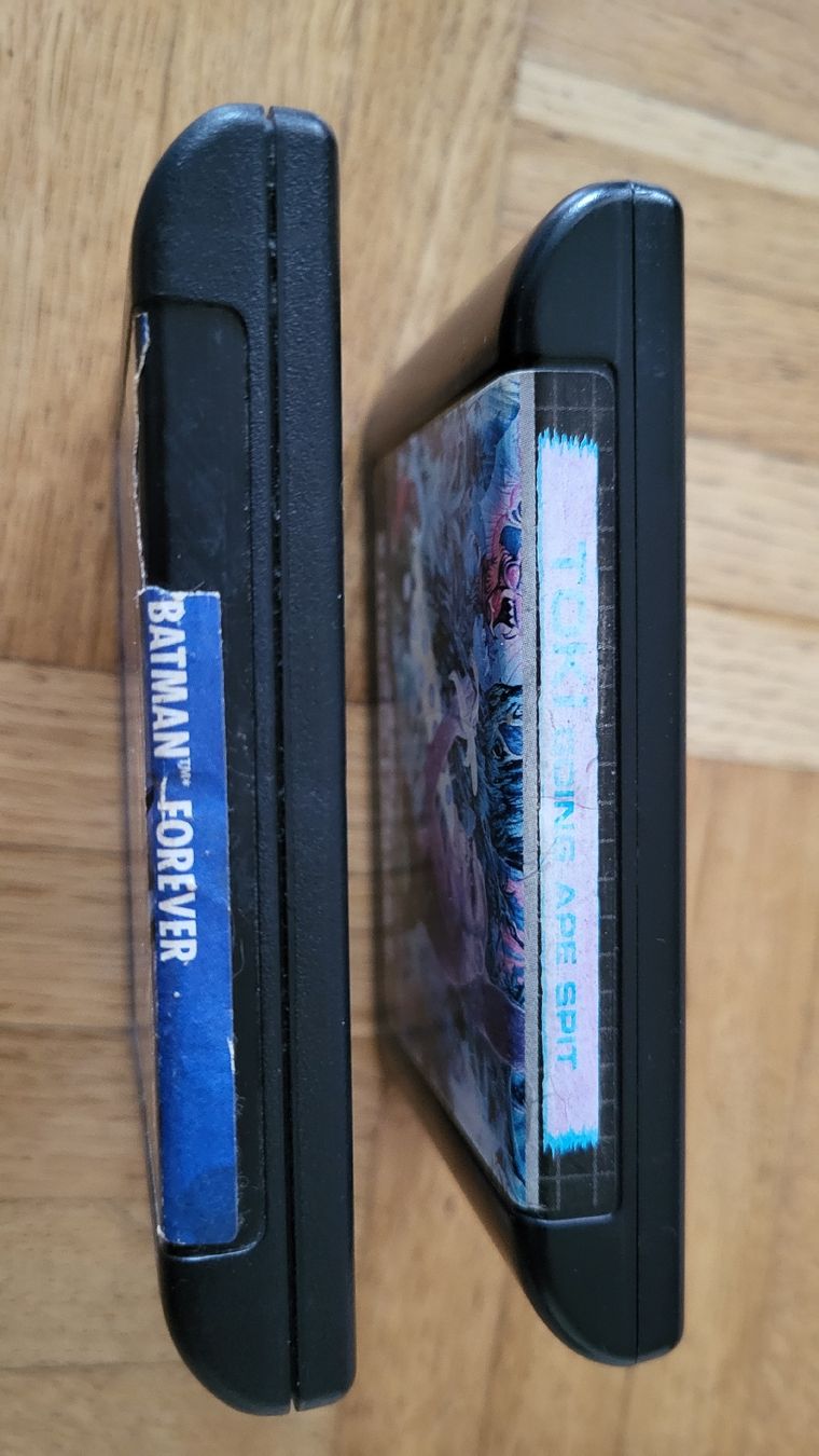 Sega Giochi: Batman Forever, Toki Going Ape Spit / Sega Mega Drive 2x – Usato da Biel/Bienne venduto da Retrohr 3