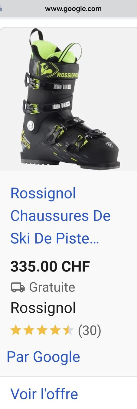 Rossignol Scarpe da uomo: Rossignol Allspeed Pro 100. – Nuovo (secondo la descrizione) da Yverdon-les-Bains venduto da harryypoter537 1