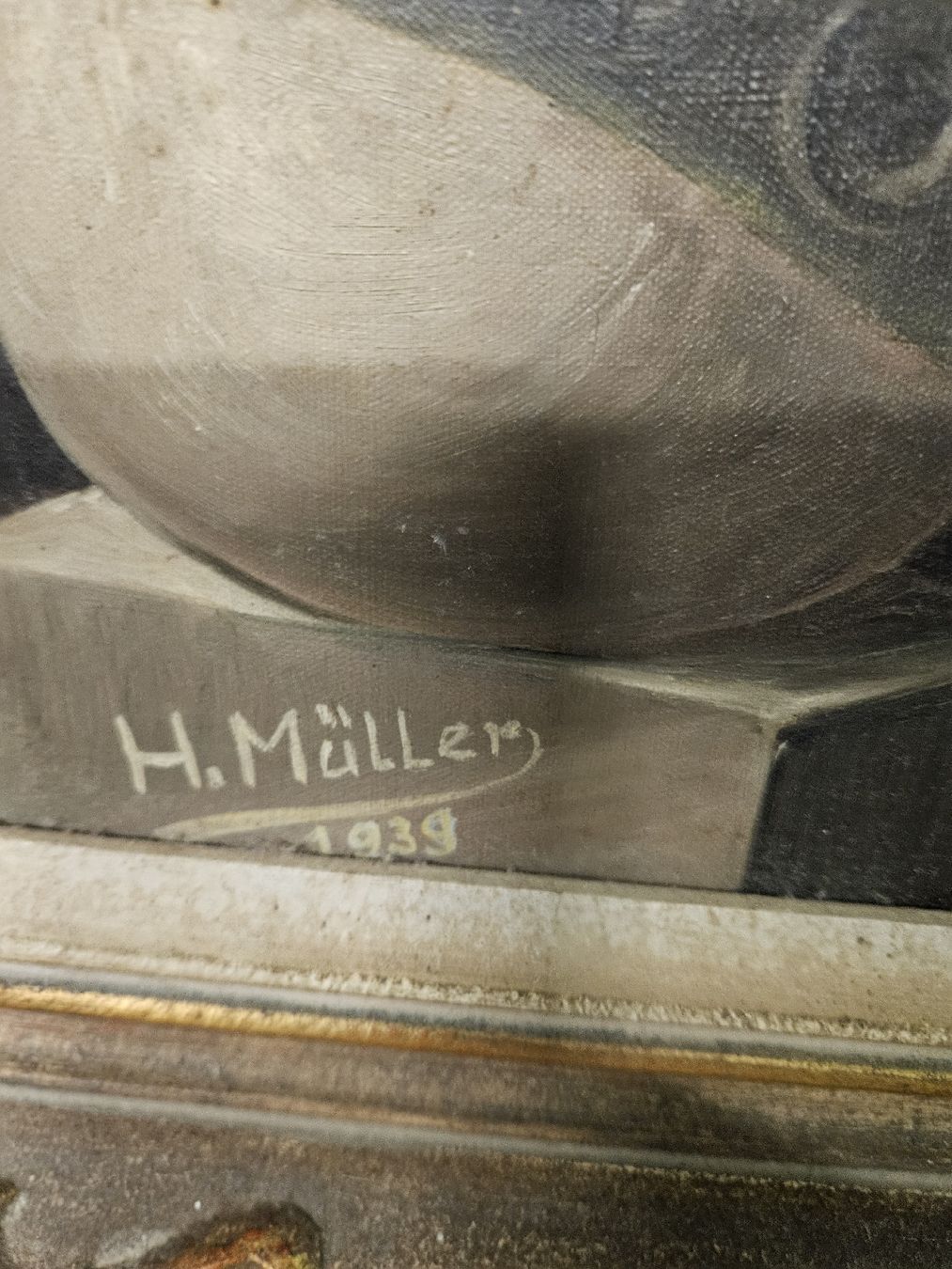 Gemälde: gemälde 1939 – Gebraucht aus Schwellbrunn von Rosaroterpanter 2