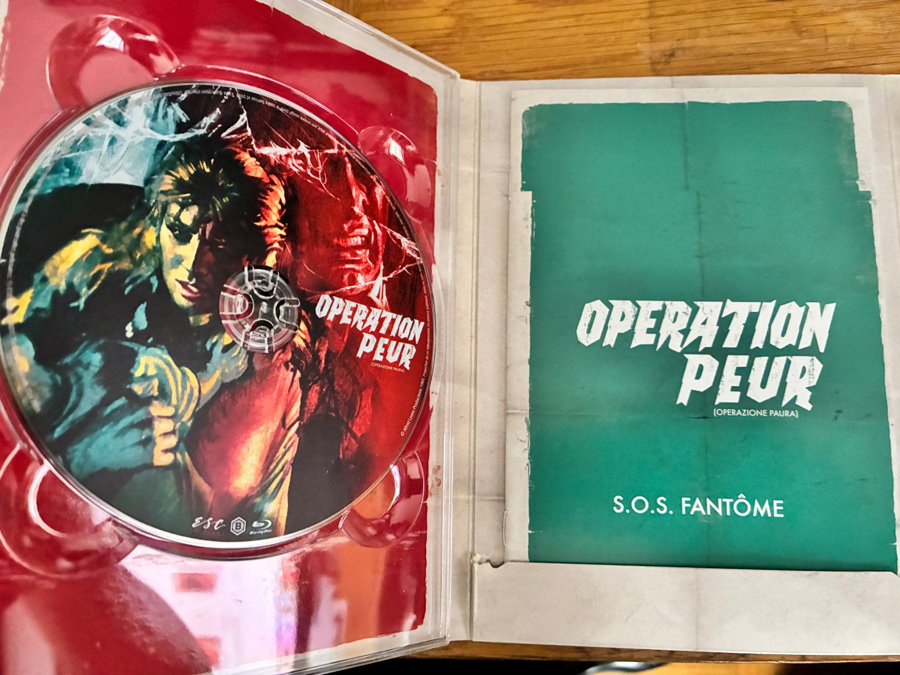 Tutti i DVDs: Opération peur (1976, Blu-ray + DVD, Mario Bava) – Nuovo (secondo la descrizione) da Vevey venduto da zecollector 2