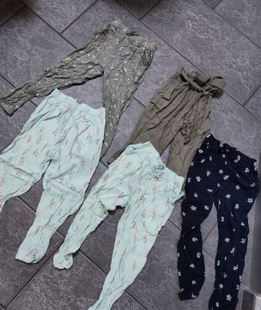 Hosen Sommer Gr 122/128, 5 Stk
