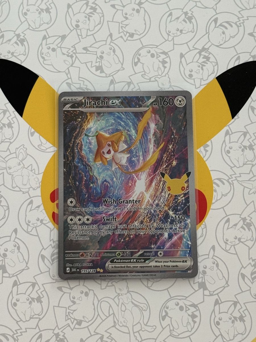 Pokémon Sammelbilder & Trading cards: Jirachi EX 60/128 SIR – Neu (gemäss Beschreibung) aus Reinach BL von Tehwink