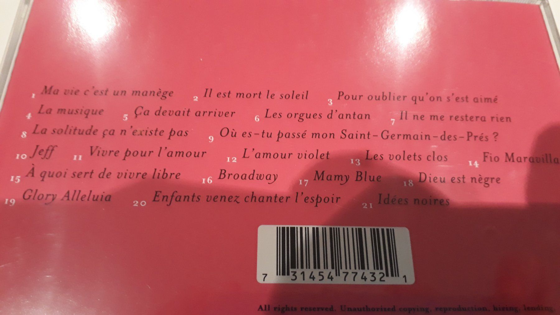 CD: CD Nicoletta 30 ans de passion – Usato da Sierre venduto da sabr11 2