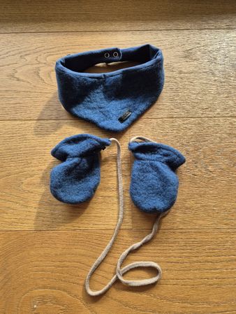 Merinowolle Handschuhe und Schal Pure Pure