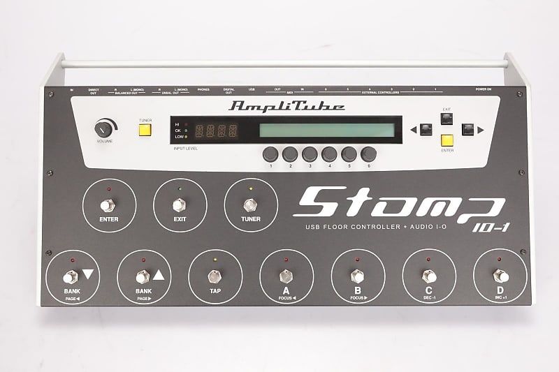 IK Multimedia Strumenti musicali: IK Multimedia Amplitube Stomp 10-1 USB Floor Controller – Usato da Villars-sur-Glâne venduto da SwissTrendyStore