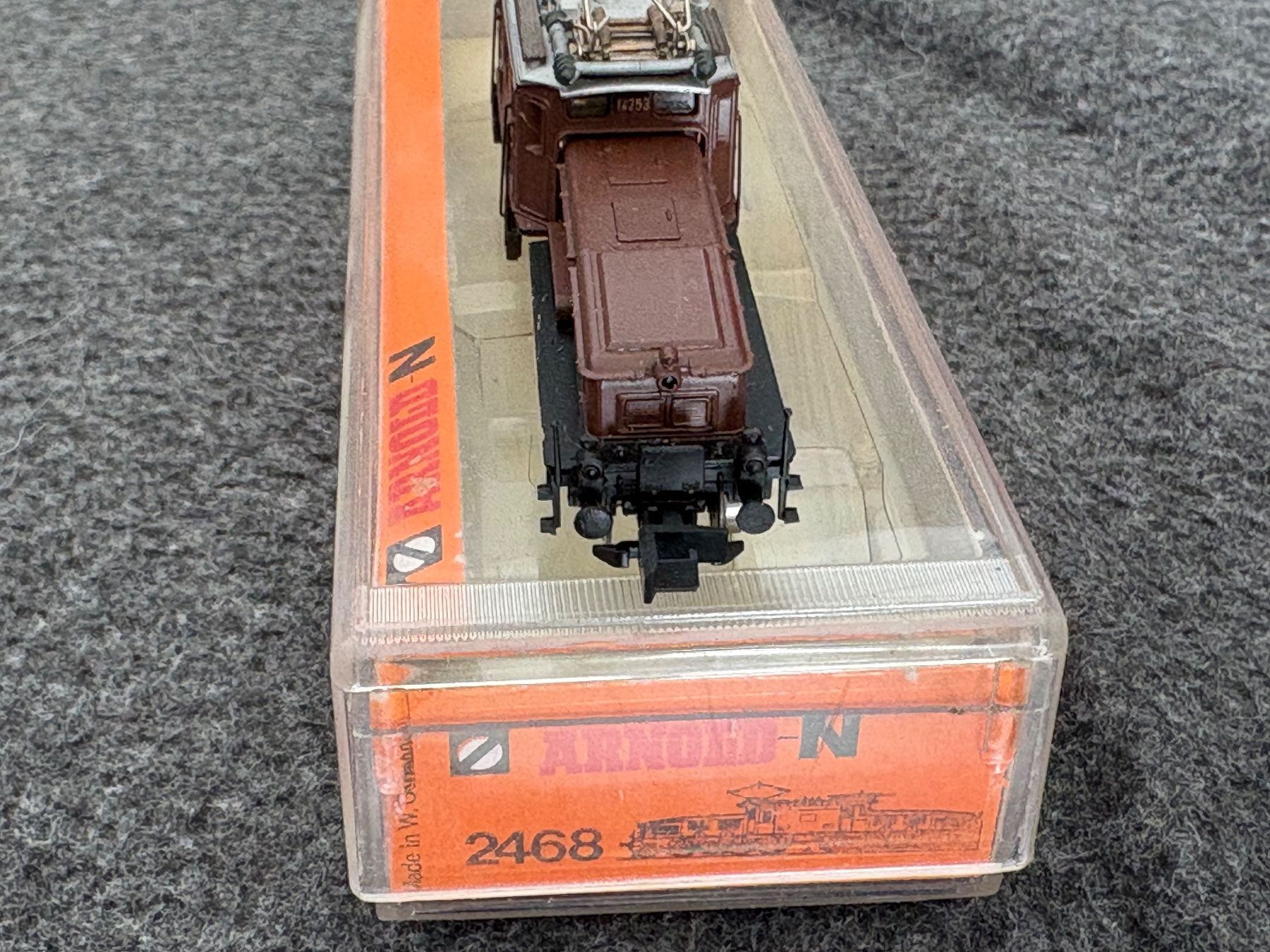 Arnold Modellini di ferrovie: Arnold 2468 Elok Kroko Braun SBB – Usato da Hauterive NE venduto da eriamch 4