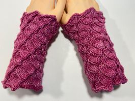 Pulswärmer, Amedisli, Mitli, handgestrickt. 💝
