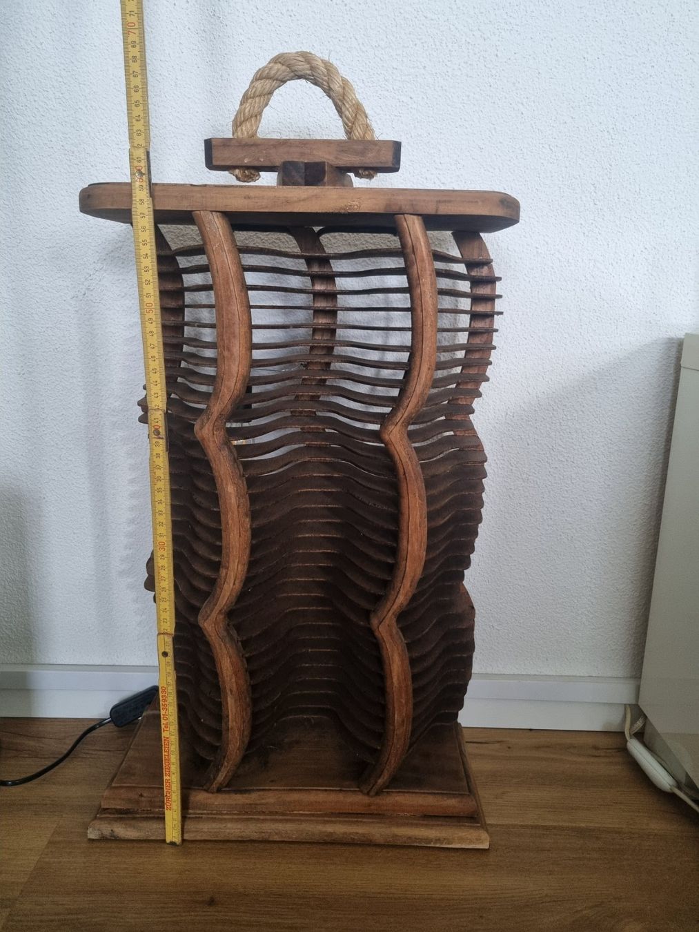 Lampade: Holz Lampe / Tischlampe,  ein Hingucker! – Usato da Gutenswil venduto da Karin1111 2