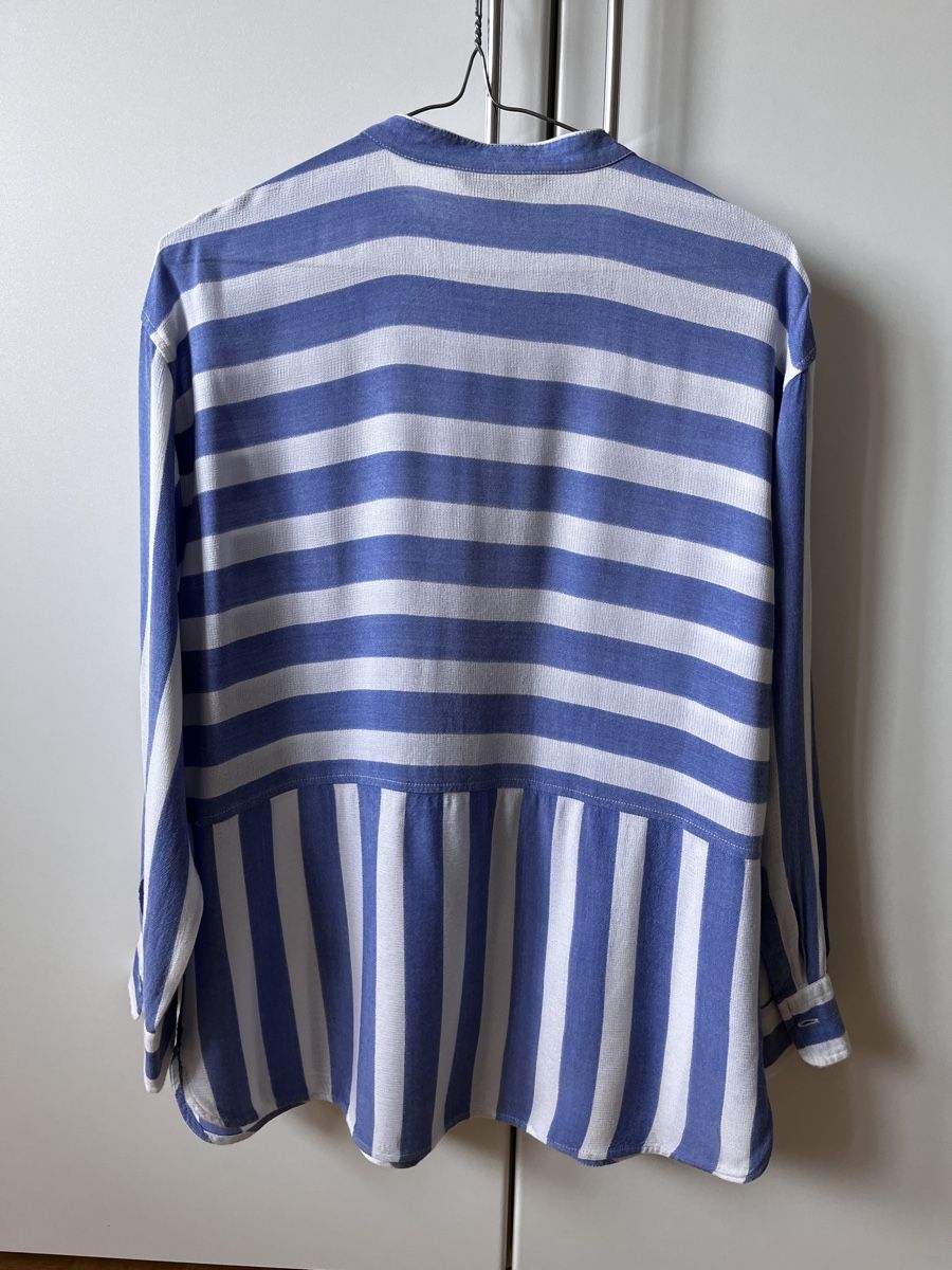 Blusen: Bluse gestreift BlauWeiss Grösse M – Gebraucht aus Zürich von Kleanthy 1