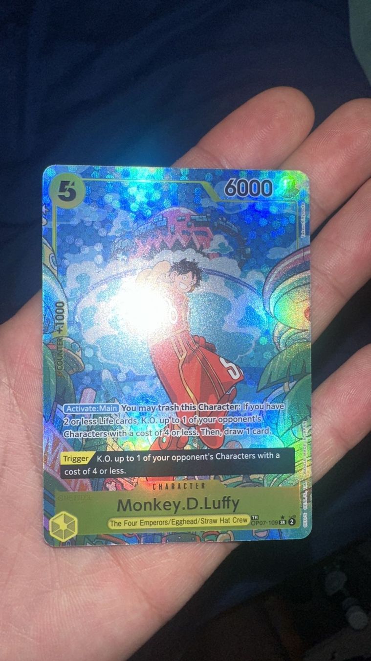 Cartoline: One piece tcg Monkey D. Luffy Treasure Rare – Nuovo (secondo la descrizione) da Winterthur venduto da bol_9cvx 1