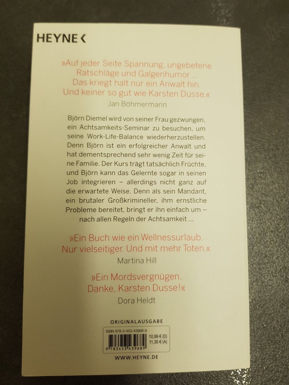 Libri: ACHTSAM MORDEN / Karsten Dusse – Usato da Dietikon venduto da marconi07 1