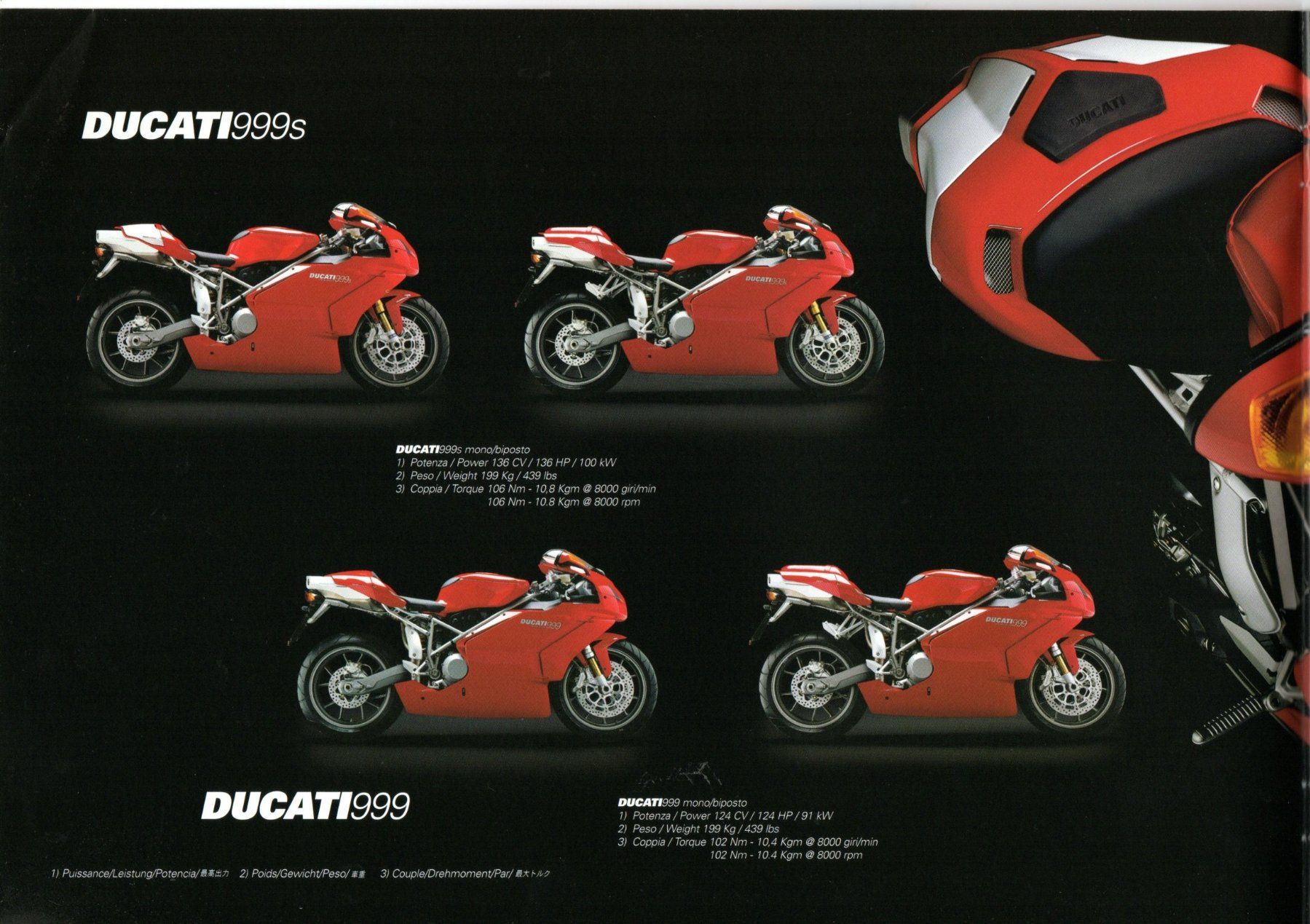 Ducati Route: Ducati - Modellprogramm 2003 - Originalprospekt – D'occasion à Malans GR par Chueche427 2