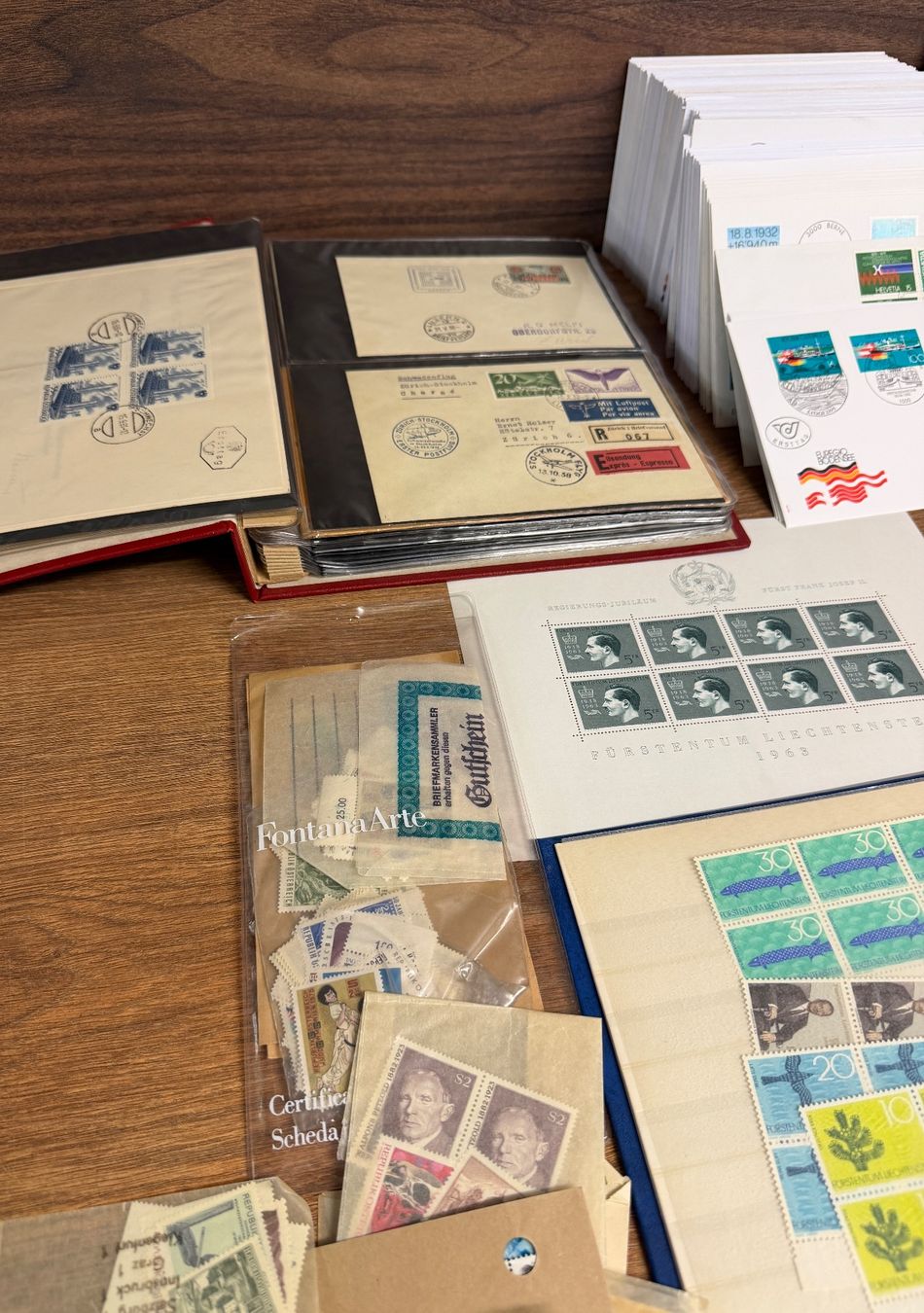 Alle Briefmarken: Briefmarken Konvolut , gut erhalten, Konvolut – Gebraucht aus Nussbaumen AG von olitech5415 5