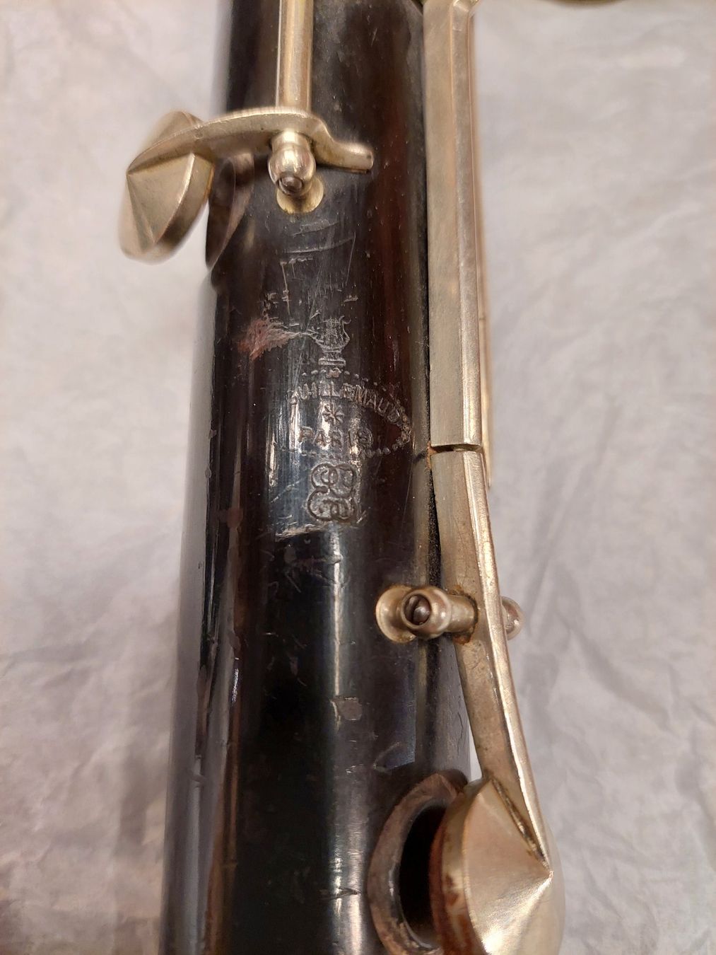 Instruments de musique: Klarinette E.GUILLEMAUD Paris - Antik – Défectueux à Davos-Platz par musikhauskollegger 1