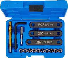 BGS Reparatur-Satz für Bremsgewinde, M9 x 1,25, 16-tlg.