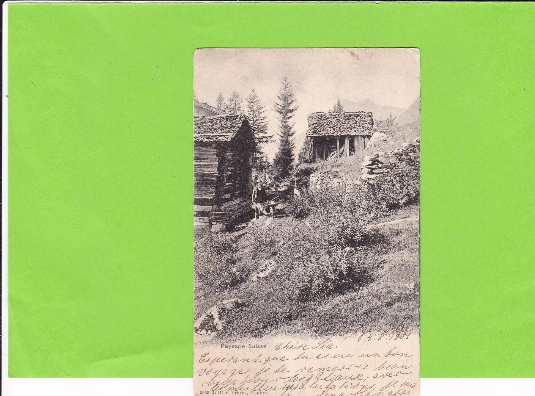 Cartoline postali: Paysage Suisse – Usato da St. Peterzell venduto da neckertal