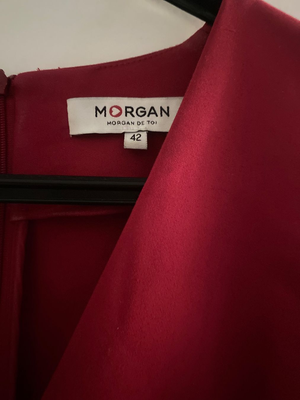 Morgan Kleider: Robe Morgan rouge taille 38 en excellent état – Neu (gemäss Beschreibung) aus Geneve von pat_p76n 1
