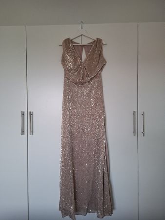 Abendkleid Pronovias rosegold